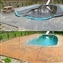Oakland Twp, MI   strip-restain-reseal old stamped concrete